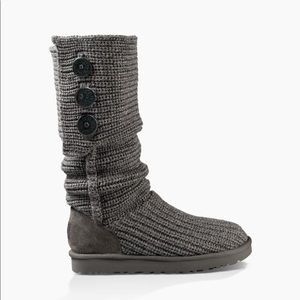 UGG KNIT BUTTON BOOTS